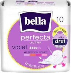 Гигиенические пакеты Bella Perfecta Ultra Violet, 10 шт. цена и информация | Тампоны, гигиенические прокладки для критических дней, ежедневные прокладки | pigu.lt