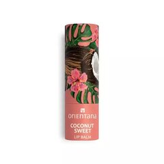 Lūpų balzamas Kokosų saldumas Orientana, 4.2g kaina ir informacija | Lūpų dažai, blizgiai, balzamai, vazelinai | pigu.lt