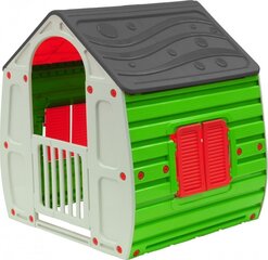 Vaikų žaidimų namelis Buddy Toys, žalias, 102x90x109 cm kaina ir informacija | Vaikų žaidimų nameliai | pigu.lt