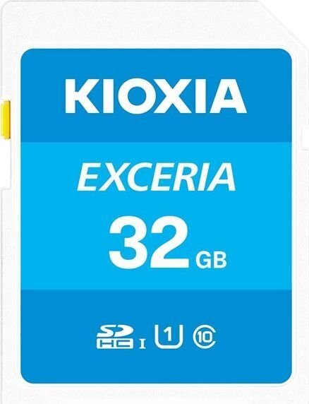 Kioxia LNEX1L032GG4 SDXC 32GB UHS-I/LNEX1L032GG4 цена и информация | Atminties kortelės fotoaparatams, kameroms | pigu.lt