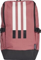 Sportinė kuprinė Adidas 3S, 23,5 l, rožinė kaina ir informacija | Kuprinės ir krepšiai | pigu.lt