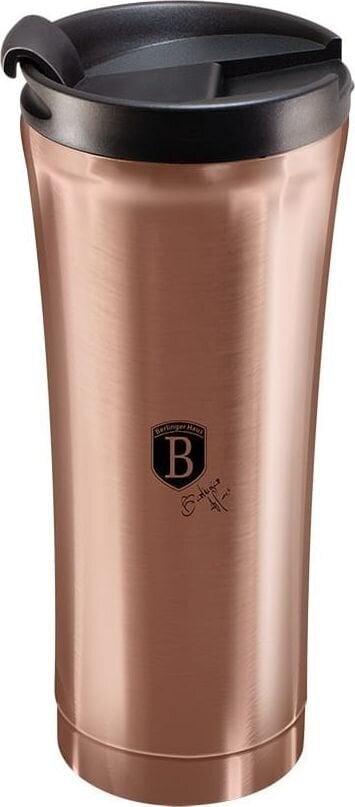 Berlinger Haus Termo puodelis BH-6488, 500 ml, rožinis kaina ir informacija | Termosai, termopuodeliai | pigu.lt