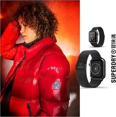 SuperDry Watchband Black цена и информация | Аксессуары для смарт-часов и браслетов | pigu.lt