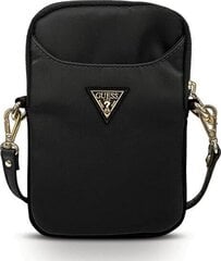 Guess bag GUPBNTMLBK black Nylon Triangle Logo цена и информация | Чехлы для планшетов и электронных книг | pigu.lt