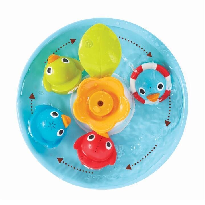 Vonios žaislas Ančiukų lenktynės Yookidoo kaina ir informacija | Žaislai kūdikiams | pigu.lt