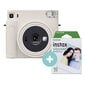 Fujifilm Instax Square SQ1, chalk white + 10 fotolapelių kaina ir informacija | Momentiniai fotoaparatai | pigu.lt