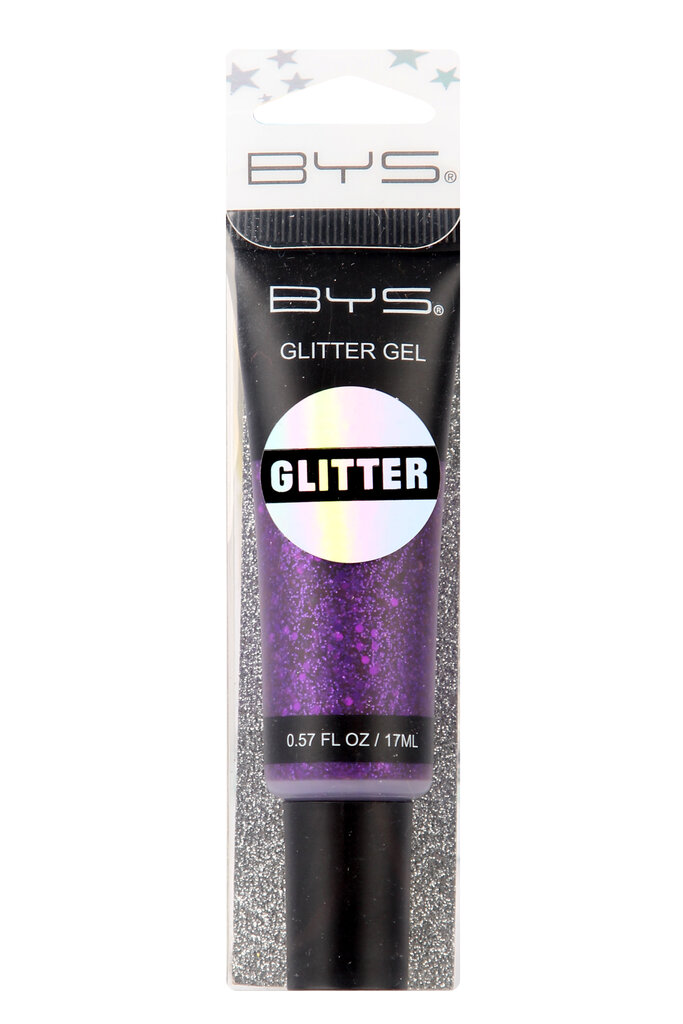 Blizgučių gelis Purple BYS, 17 ml цена и информация | Akių šešėliai, pieštukai, blakstienų tušai, serumai | pigu.lt