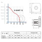 Ventiliatorius Cata X-Mart 12 Inox T kaina ir informacija | Vonios ventiliatoriai | pigu.lt