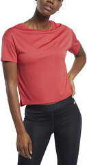 Reebok Футболки Wor Comm Poly Tee Pink цена и информация | Женские футболки | pigu.lt