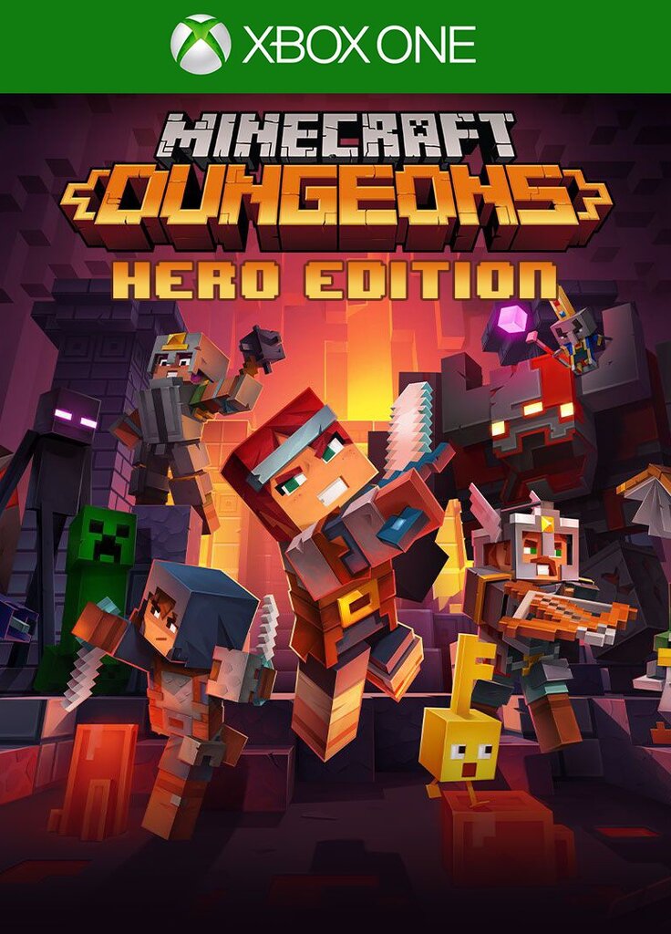 Minecraft Dungeons: Hero Edition, Xbox One/ Xbox Series X цена и информация | Kompiuteriniai žaidimai | pigu.lt