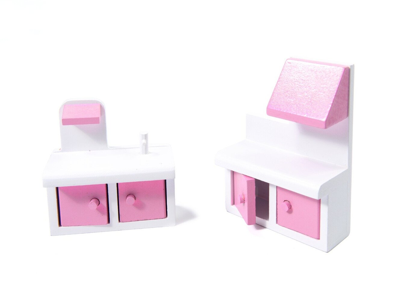 Lėlių namelis su priedais ir LED apšvietimu kaina ir informacija | Žaislai mergaitėms | pigu.lt