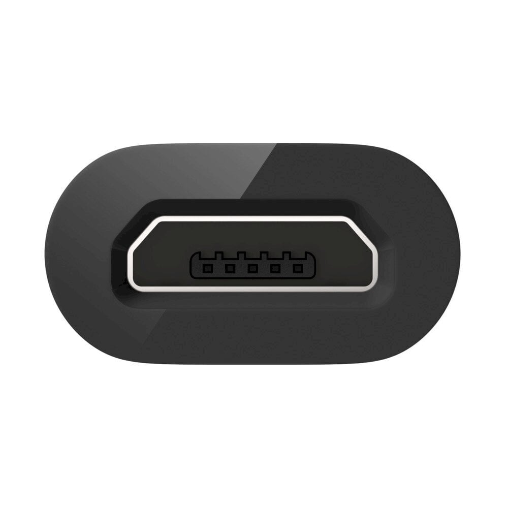 Universalus adapteris Fusion Micro USB to USB Type-C (USB-C) Connection Black kaina ir informacija | Adapteriai, USB šakotuvai | pigu.lt