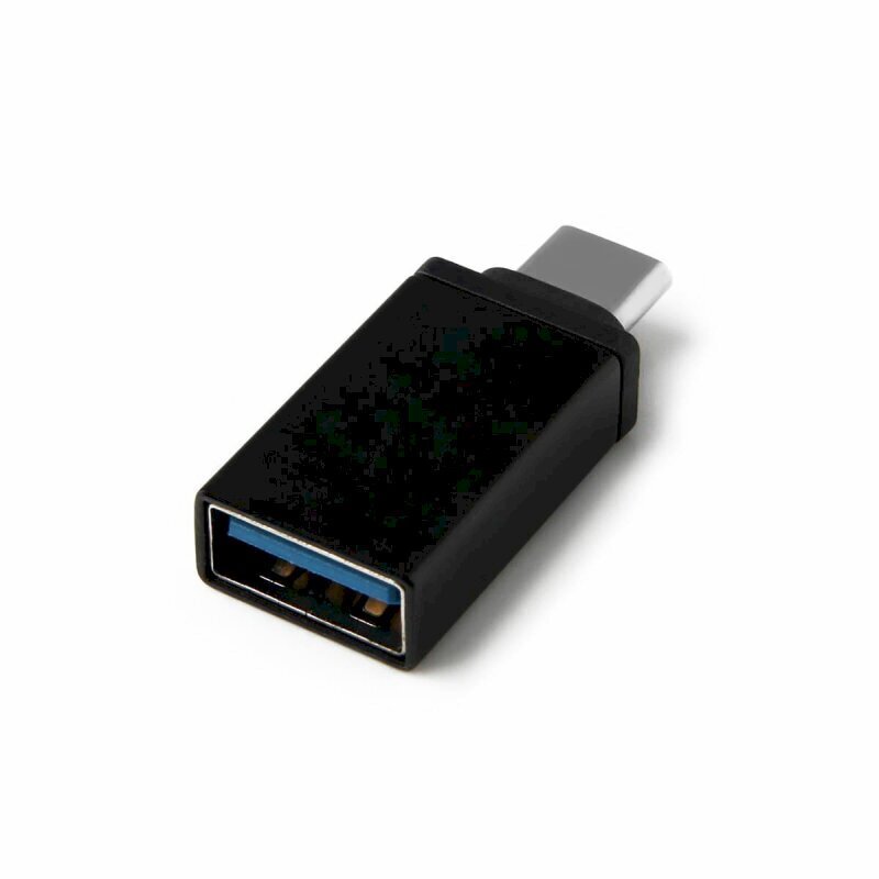 Universalus OTG adapteris Fusion C tipo - USB 3.0 jungtis, juodas (OEM) цена и информация | Adapteriai, USB šakotuvai | pigu.lt