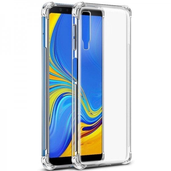 Hallo Ultra Back Case 0.3mm Silikoninis telefono dėklas Samsung A920 Galaxy A9 (2018) Skaidrus kaina ir informacija | Telefono dėklai | pigu.lt