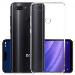 Hallo Ultra Back Case 0.3 мм Силиконовый чехол Xiaomi Mi 8 Lite / 8X Прозрачный цена и информация | Чехлы для телефонов | pigu.lt