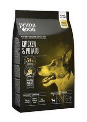 PrimaDog Vištiena-bulvės mažų veislių suaugusiems šunims 4 kg kaina ir informacija | Sausas maistas šunims | pigu.lt