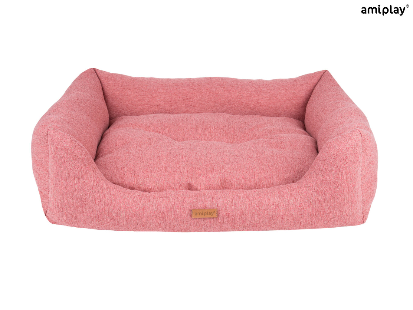Amiplay guolis Sofa Montana Pink L, 78x64x19 cm kaina ir informacija | Guoliai, pagalvėlės | pigu.lt