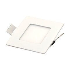 Aira 3W квадрат встраиваемая светодиодная панель цена и информация | Монтируемые светильники, светодиодные панели | pigu.lt