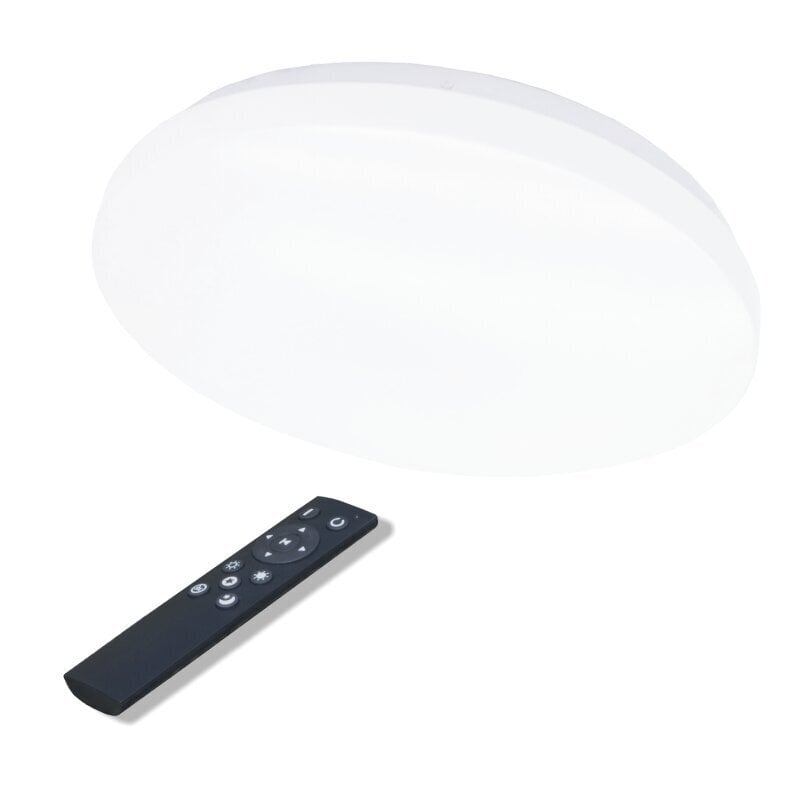 Tope Lighting apvalus LED šviestuvas Sopot 2x18W kaina ir informacija | Lubiniai šviestuvai | pigu.lt