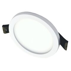 Split 8W круглый встраиваемая светодиодная панель цена и информация | Монтируемые светильники, светодиодные панели | pigu.lt
