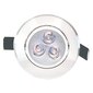 Tope Lighting LED šviestuvas Lens 3W kaina ir informacija | Įmontuojami šviestuvai, LED panelės | pigu.lt