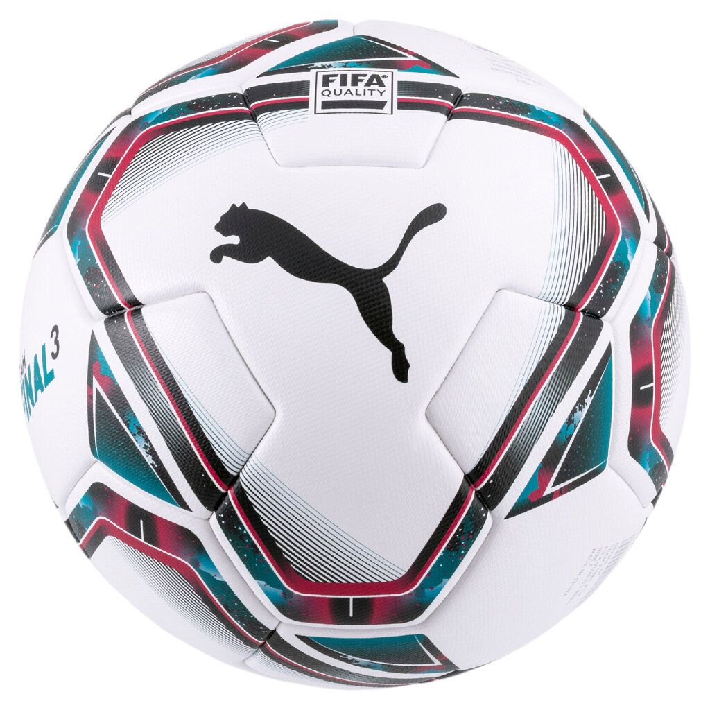 Futbolo kamuolys Puma Team Final 21.3 FIFA Quality Ball, dydis 4, baltas цена и информация | Futbolo kamuoliai | pigu.lt