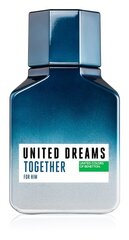 Туалетная вода Benetton United Dreams Together EDT для мужчин 100 мл цена и информация | Мужские духи | pigu.lt