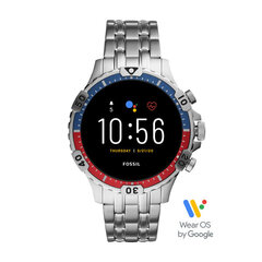 Fossil Gen 5 Garrett HR FTW4040 Silver Tone цена и информация | Смарт-часы (smartwatch) | pigu.lt