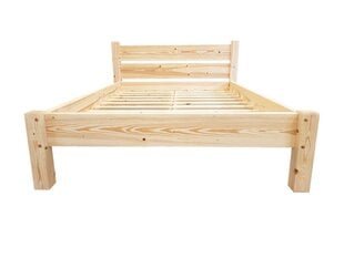 Кровать 006 80x200 натуральная цена и информация | MSL wooden furniture Мебель и домашний интерьер | pigu.lt