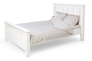 Кровать Georg 100х200 белая цена и информация | Кровати | pigu.lt