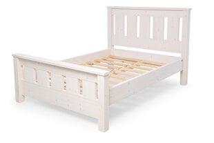 Кровать Georg 100х200 белая цена и информация | Кровати | pigu.lt