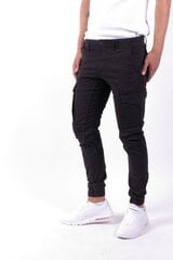 Jack & Jones Брюки мужские L32 12139912*01, черный цена и информация | Jack&Jones Одежда, обувь и аксессуары | pigu.lt