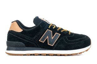 Спортивные туфли мужские New Balance 574 ML574XAB, черные цена и информация | Кроссовки для мужчин | pigu.lt