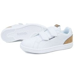 Kedai vaikams Reebok Royal Comp CLN 2V DV4152, balti цена и информация | Детская спортивная обувь | pigu.lt