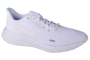 Nike мужские кроссовки Revolution 5 BQ3204-103, белые цена и информация | Кроссовки для мужчин | pigu.lt