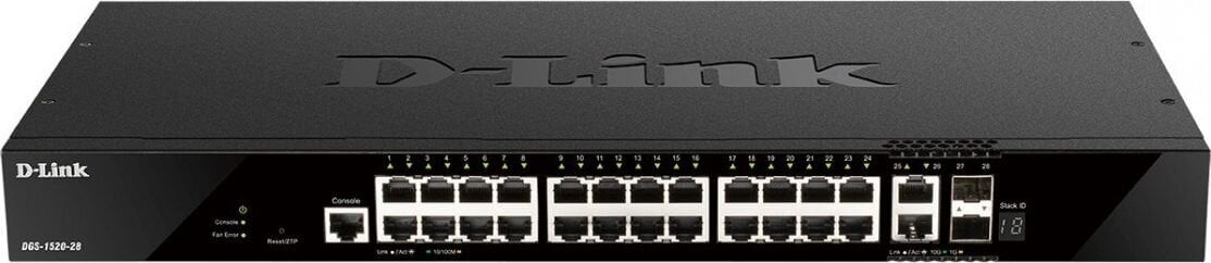 D-Link DGS-1520-28 kaina ir informacija | Komutatoriai (Switch) | pigu.lt