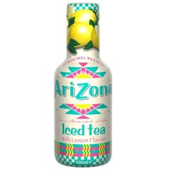 Šaltos arbatos gėrimas "AriZona" ICE TEA Lemon, 500 ml, juoda arbata su citrina цена и информация | Прохладительные напитки | pigu.lt