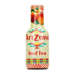 Šaltos arbatos gėrimas "AriZona" Ice Tea Peach, 500 ml, juoda arbata persikų skonio kaina ir informacija | Gaivieji gėrimai | pigu.lt