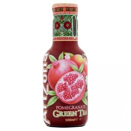 Arbatos gėrimas "AriZona" ICE TEA Pomegranate, 500 ml цена и информация | Gaivieji gėrimai | pigu.lt