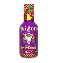 Gaivusis gėrimas "AriZona" Fruit Punch, 500ml, vaisių skonio цена и информация | Прохладительные напитки | pigu.lt