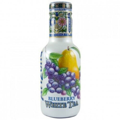 Arbatos gėrimas "AriZona" White Tea Blueberry, 500 ml kaina ir informacija | Gaivieji gėrimai | pigu.lt