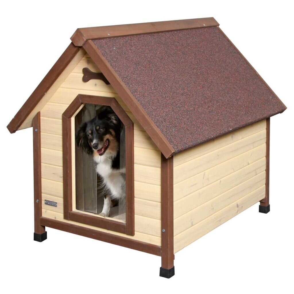 Kerbl šuns buda 4-Seasons, 100 x 83 x 94 cm, ruda, 81349 kaina ir informacija | Guoliai, pagalvėlės | pigu.lt