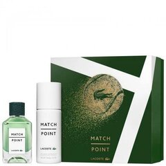 Lacoste Match Point - EDT 100 + deodorant spray 150 ml цена и информация | Мужские духи | pigu.lt