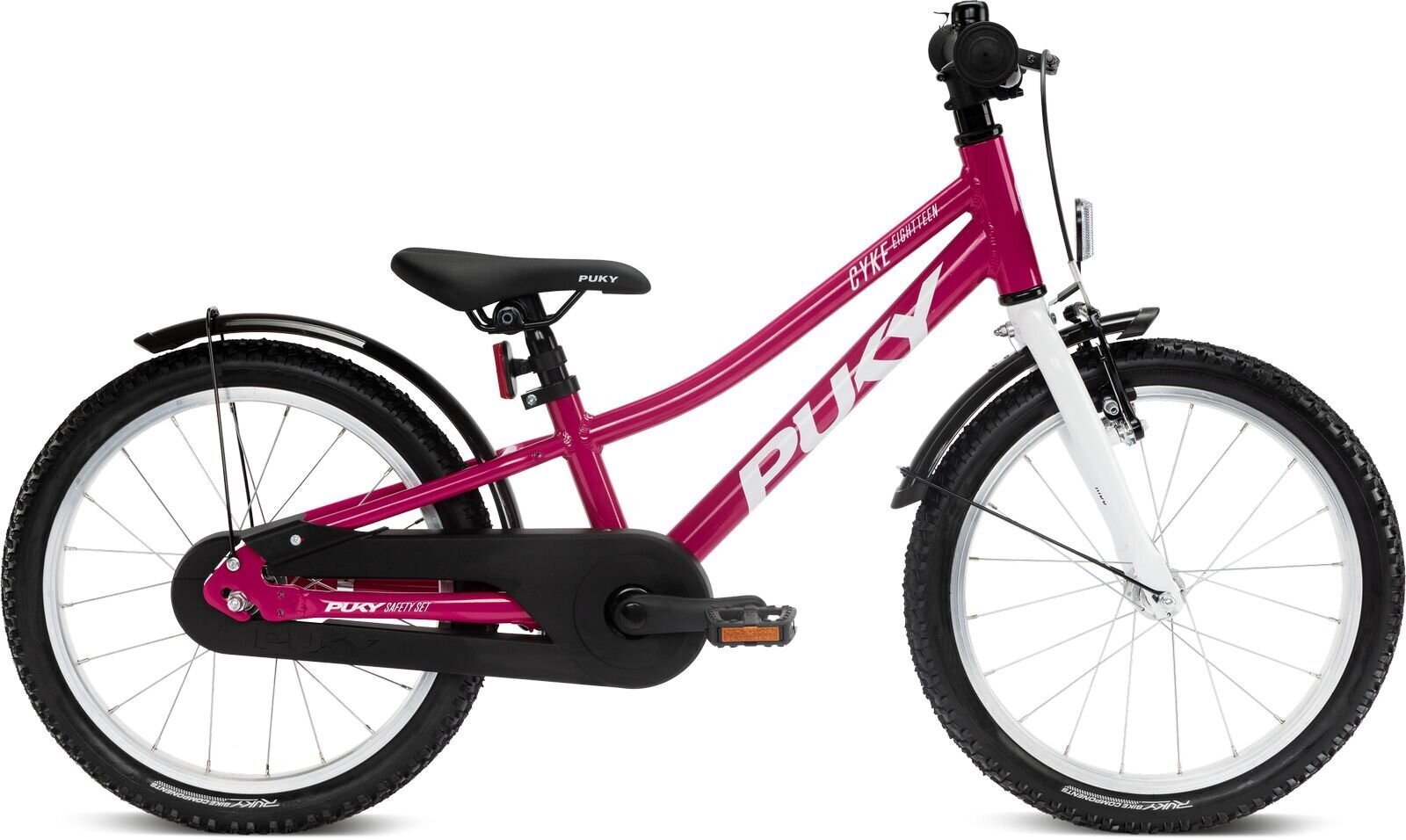 Vaikiškas dviratis PUKY CYKE 18", rožinis kaina ir informacija | Dviračiai | pigu.lt