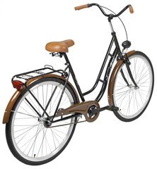 Городской велосипед AZIMUT Retro 28" 2021, черный цена и информация | Велосипеды | pigu.lt