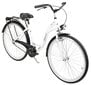 Miesto dviratis AZIMUT City Lux 28" 2021, baltas/juodas kaina ir informacija | Dviračiai | pigu.lt