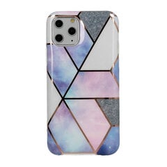 Cosmo Marble dėklas telefonui skirtas Samsung Galaxy A41, violetinė, D3 kaina ir informacija | Telefono dėklai | pigu.lt