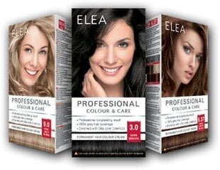 Стойкая крем-краска для волос Elea Professional Corour&Care 4.37 Velvet brown, 123 мл цена и информация | Краска для волос | pigu.lt