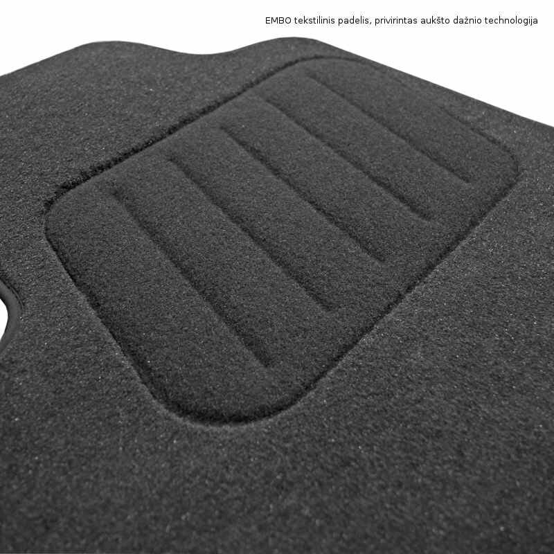 Kilimėliai ARS SEAT Ibiza /2002-2008 (Velour) kaina ir informacija | Modeliniai tekstiliniai kilimėliai | pigu.lt