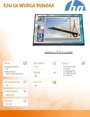 HP 9VJ40AA kaina ir informacija | Monitoriai | pigu.lt